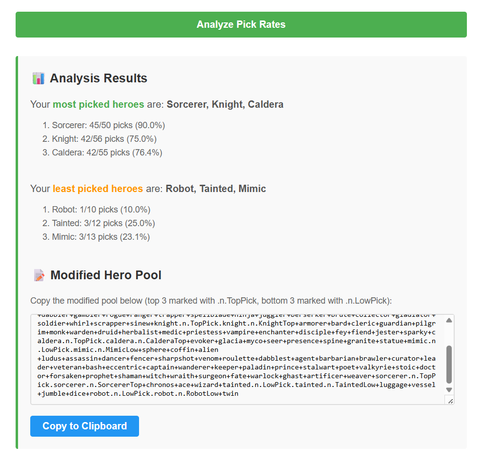 Slice & Dice Pick Tool